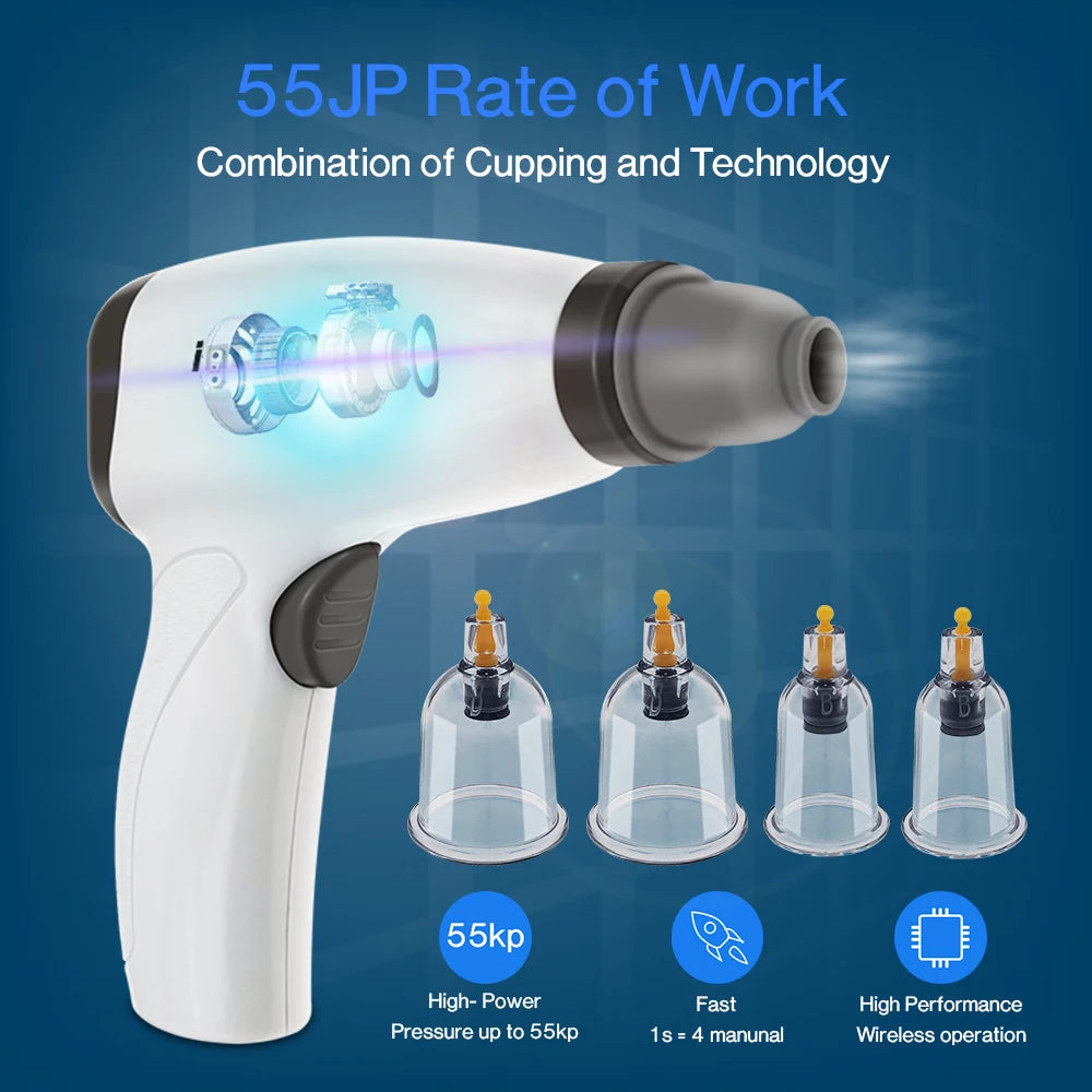 Electric Vacuum Cupping  Therapy Set.