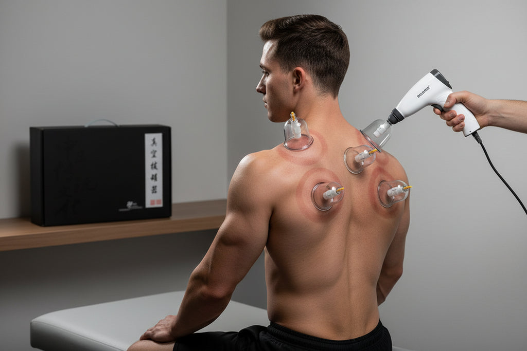 Electric Vacuum Cupping  Therapy Set.