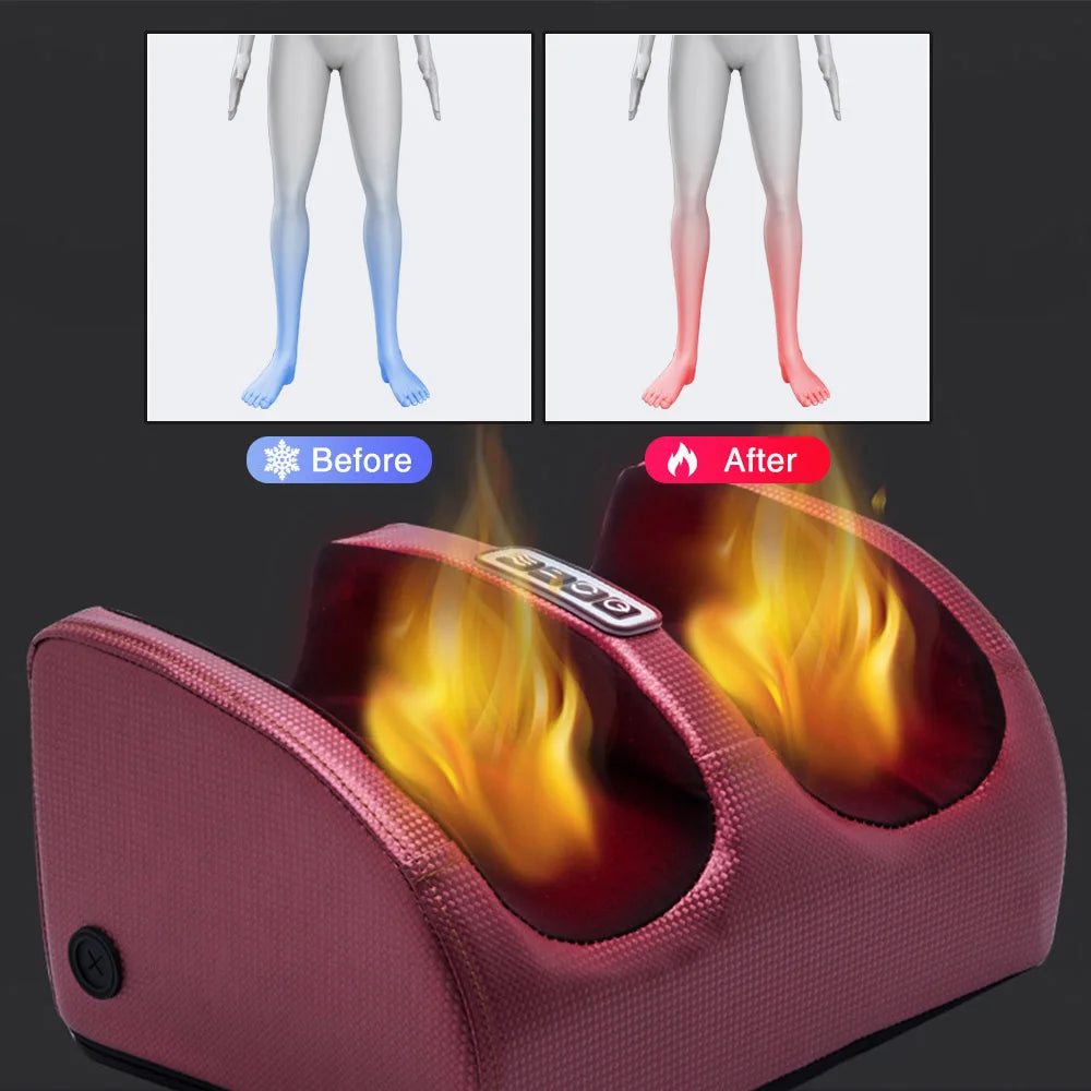 Electric Foot Massager Heating Therapy  Machine